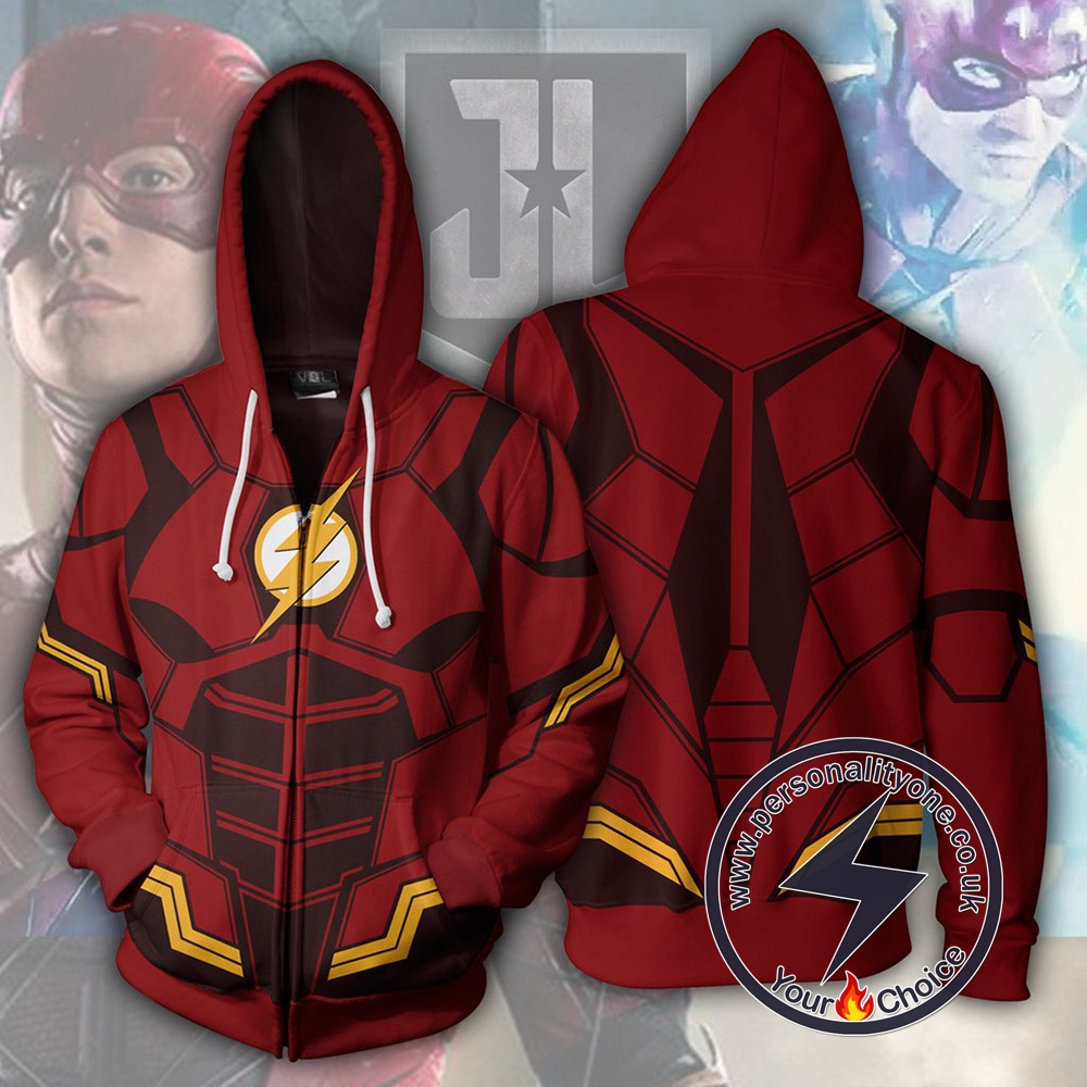 Justice League Hoodie - The Flash Jacket